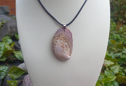 🌊 Oboustranný náhrdelník 2v1 s abalone mušlí (Paua)