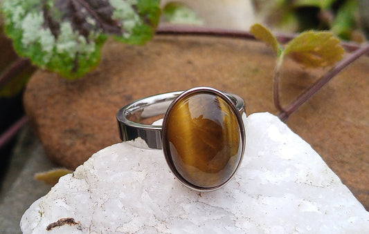 Prsten s tygřím okem: Pohlédněte do hlubin přírody