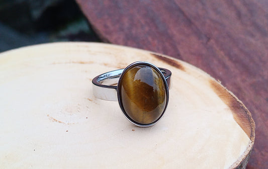 Prsten s tygřím okem: Pohlédněte do hlubin přírody