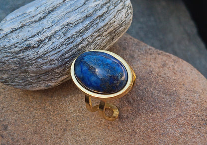 Královská modř na vaší dlani: Prsten s Lapis lazuli