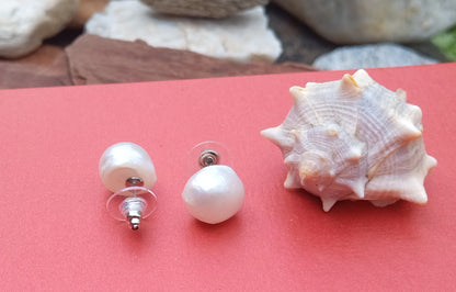 Majesty Pearl – Výrazné náušnice s pravými 14mm perlami