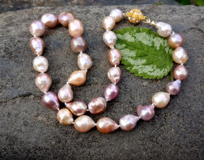 Náhrdelník z vzácných perel Jižního Pacifiku, 48 cm