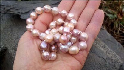 Náhrdelník z vzácných perel Jižního Pacifiku, 48 cm